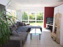 Wohnzimmer Ansicht 1 M�nchen - Nymphenburg Sonniges freistehendes EFH,exzellenter Grundriss,S�dterrasse,Kamin,Solaranlage