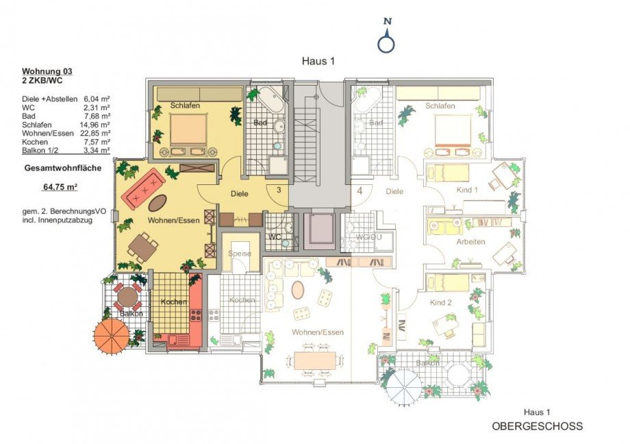 Grundriss Wohnung 3 Etagenwohnung M�nchen