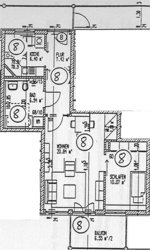 grundriss Etagenwohnung M�nchen