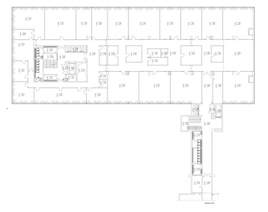 Grundriss B�rohaus M�nchen