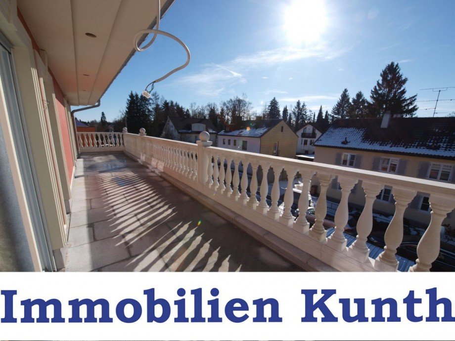 Sonnige S�dterrasse Penthousewohnung M�nchen