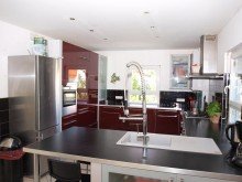Offene K�che M�nchen - Nymphenburg Sonniges freistehendes EFH,exzellenter Grundriss,S�dterrasse,Kamin,Solaranlage