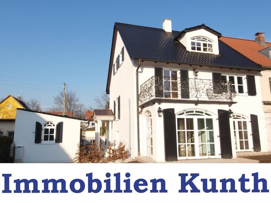 Hausansicht Doppelhaush�lfte M�nchen