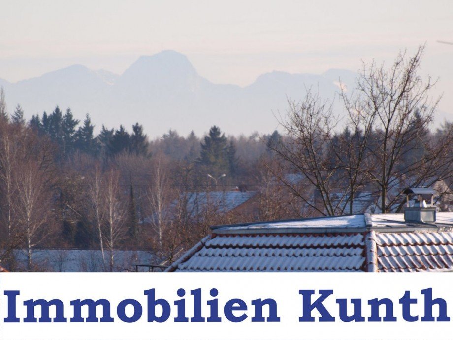 Alpenblick bei F�hn Dachgeschosswohnung M�nchen